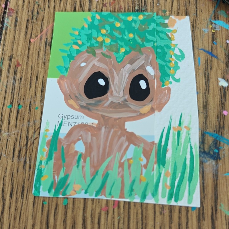 ACEO by Emily Meinert Cartoon Character Illustration sprite Fantasy Art