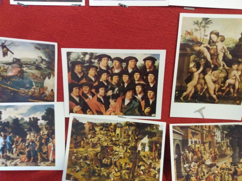 USSR CCCP Postcards Booklet 1964. Paintings Of The 15th And 16th Centuries. gallery