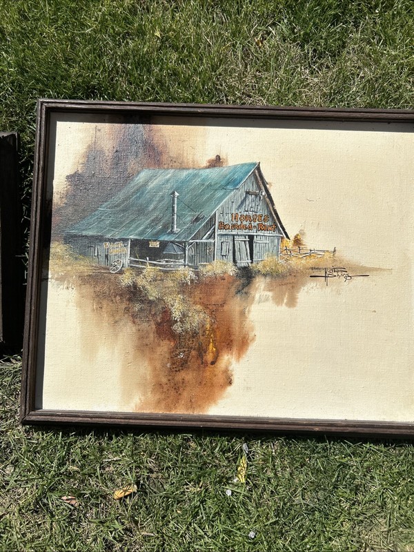 VINTAGE 3 PAINTINGS KEITH WINTERHAWK ADAMS BEAUTIFUL gallery