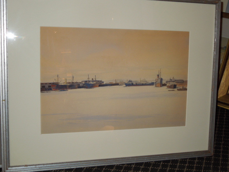 Corpus Christi, 1937, Artwork, Original, 14″ x 20″, signed