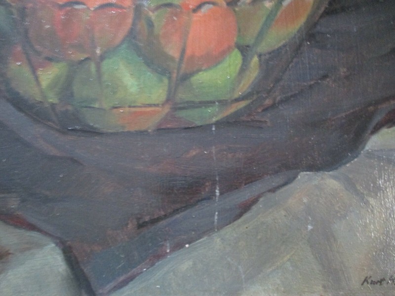 KURT HAASE JASTROW OIL PAINTING GERMAN EXPRESSIONIST IMPRESSIONISM STILL LIFE gallery