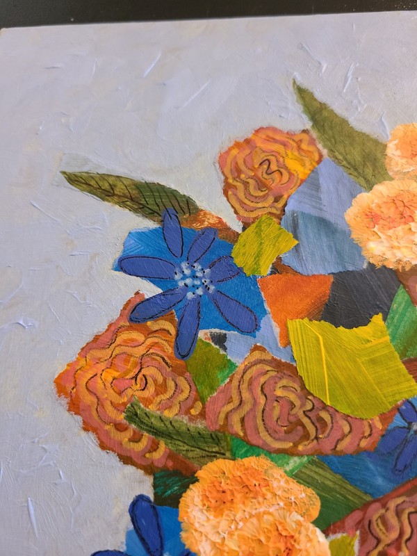 Original Floral Mixed Artwork gallery