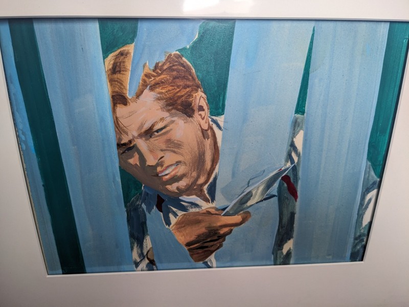 LAND OF THE GIANTS Movie Props CONCEPT ART PAINTING Sci-fi FIlm 1968 Spindrift