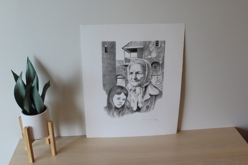 Tomorrows and Yesterdays by Emanuel Schary Lithograph 10 x 14 gallery