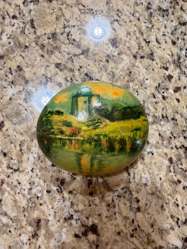 Reidpath Castle Hand painted Rock gallery