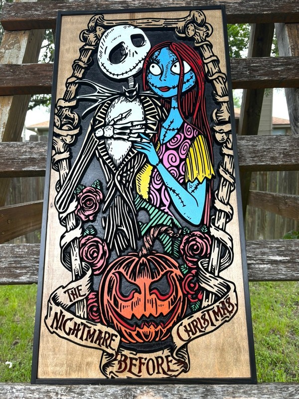 Jack and Sally – The Nightmare Before Christmas, Tim burton, The Pumkin King