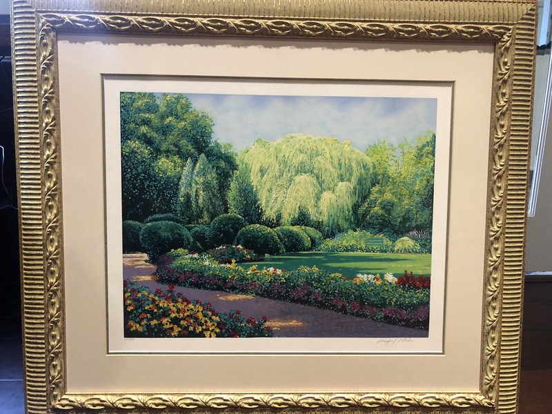 SCHAEFER MILES 24 X 19 1/2 SIGNED 227/350 Framed (36 1/2 X 31 1/2) Serigraph