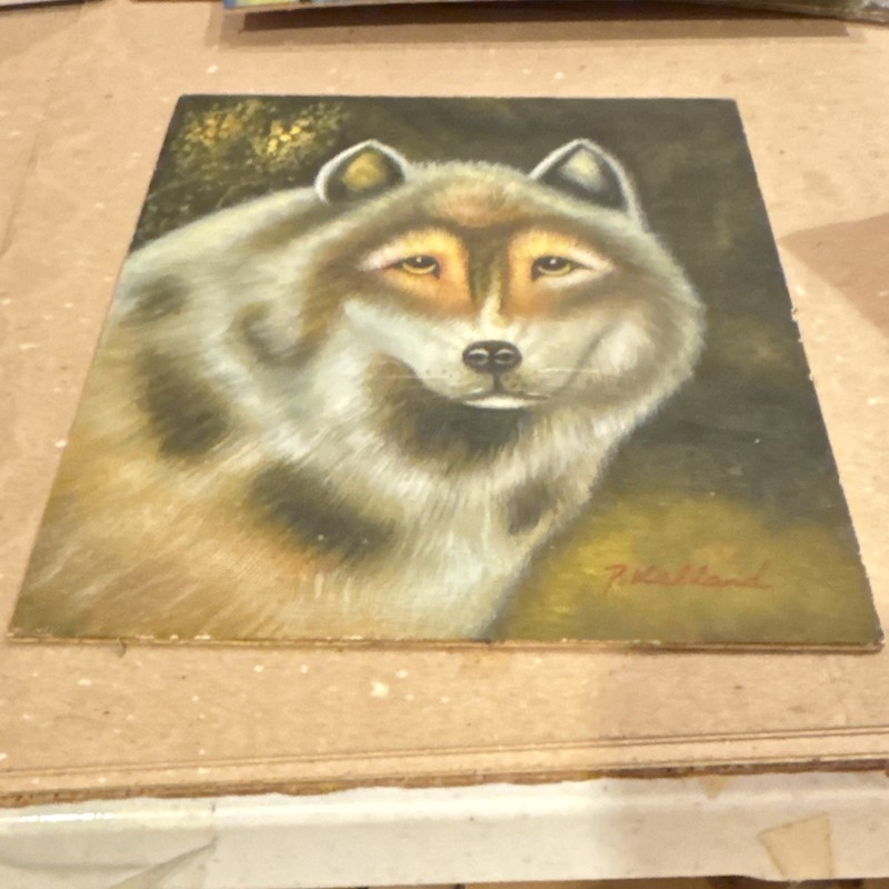 Original hand signed Oil Painting on Canvas 8 X 10 inch mounted on board