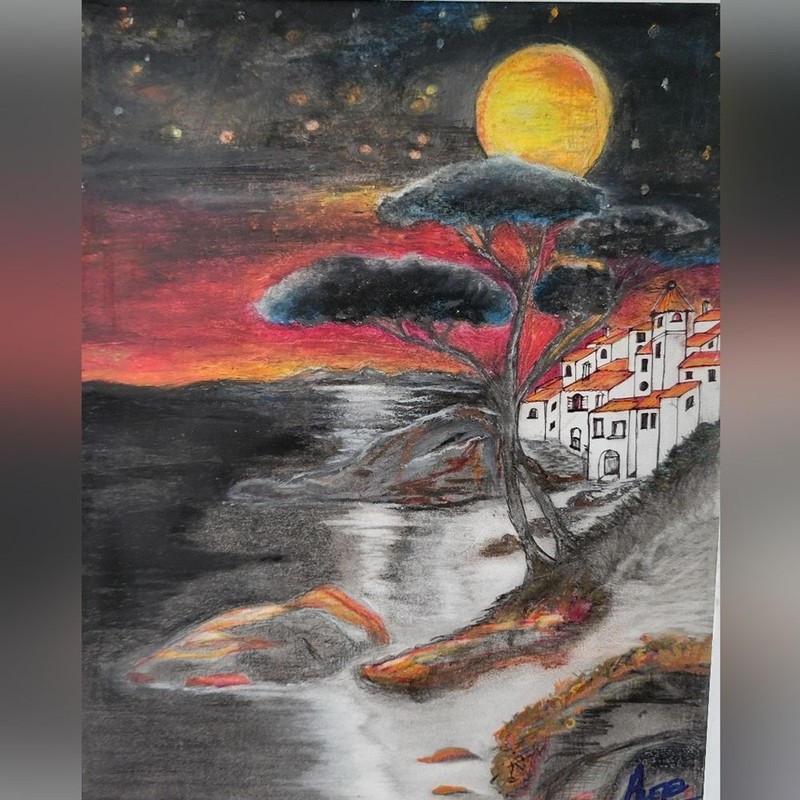 ✨️ Mis Pinturas, "Coming home..." Original, gallery