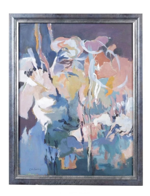 CA Spring – Contemporary Abstract / 20.5 x 26.5 / Framed