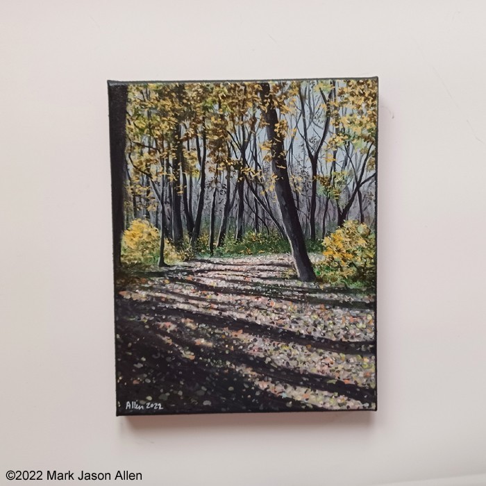 Original Painting Direct from Artist – 8 x 10 Acrylic Paint on Stretched Canvas