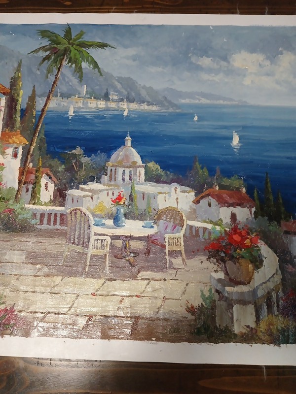 Antonio Di Viccaro Original Oil Painting DiViccaro 36" x 24" Y5139 gallery
