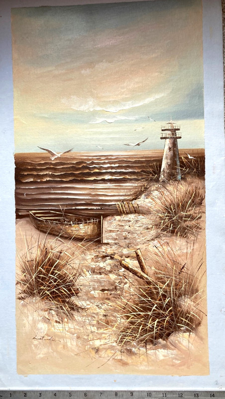 Original Oil Painting – Lighthouse