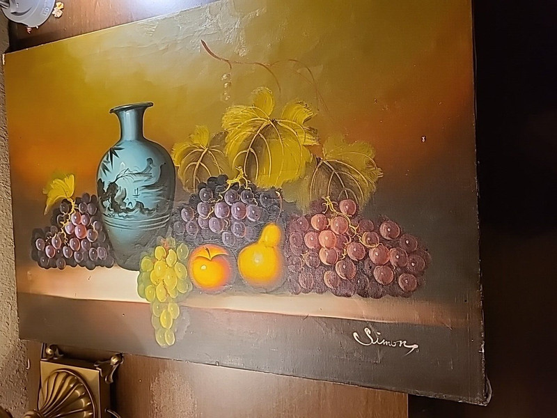 Still Life -Fruits -#4, 24×36 100% Hand painted Oil Painting on Canvas
