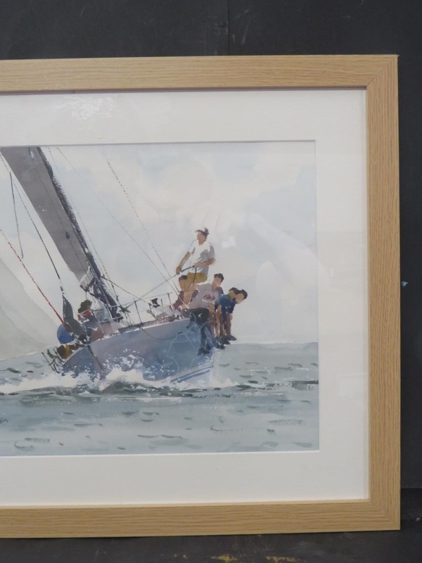 Yacht Racing 8m Class by Ken Hayes Sailing Race gallery