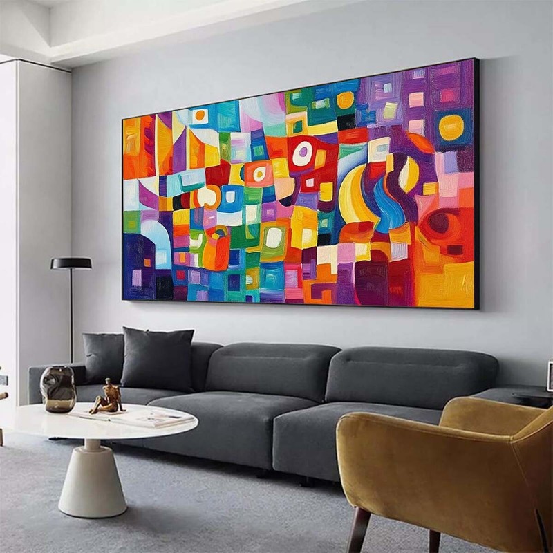 3D Hand Painted Abstract Wall Art Oil Painting On Canvas Home Decoration XhBB158