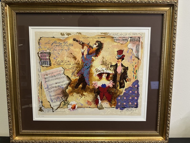 «Violin Concerto» by Alexander & Wissotzky 25.5″x22″ SIGNED AP 21/50