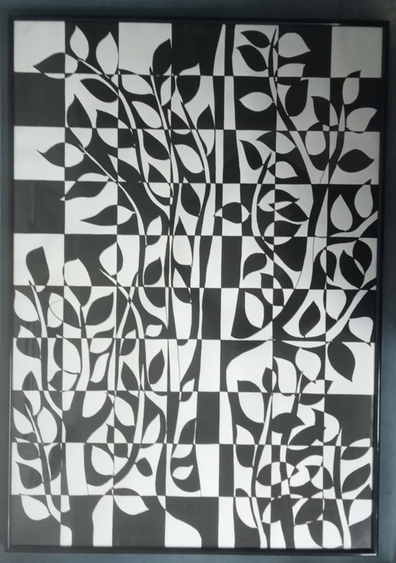 196 * 82 Inches LARGE TREE IN BLACK/WHITE (11 ART a 40*28 Inches)- FOR A TREE gallery
