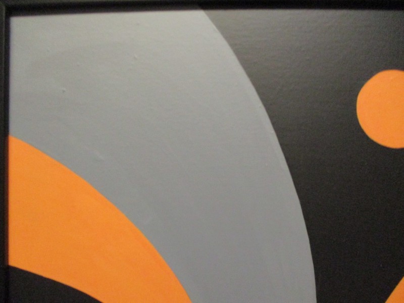Lorser Feitelson - Framed Painting on Stretched Canvas - abstract expressionism gallery