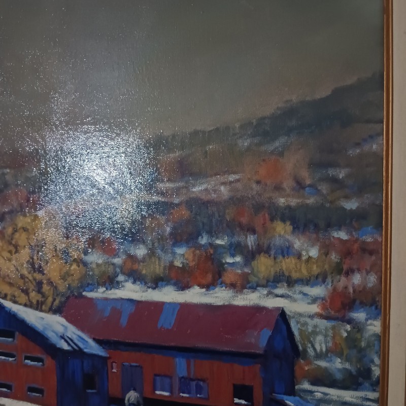 Pennsylvania Artist Dj Wonderling Impressionist Landscape Oil On Canvas gallery
