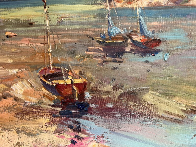 Beach & Ocean,Original Oil Painting by Jason, 71 x 51 cm gallery