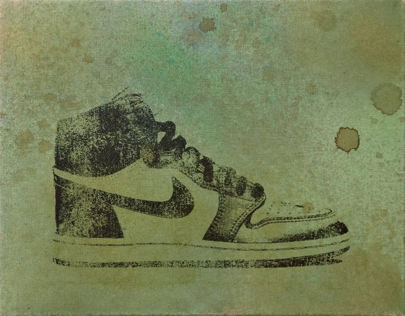 NIKE Air Jordan 1 High Chicago Original Painting