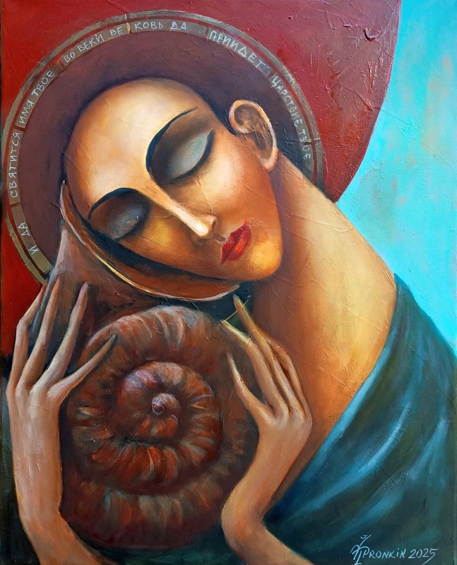 ORIGINAL Oil Painting canvas modern CONTEMPORARY ART BY V. Pronkin 2025 gallery