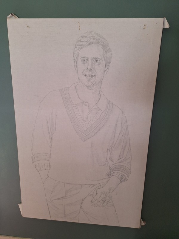 Portrait Study Of Young Man