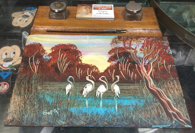 Vintage painting Signed 300mm x 200mm