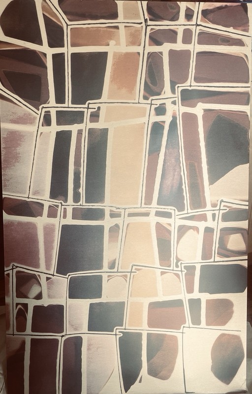 Chemigram Artwork On Aluminum
