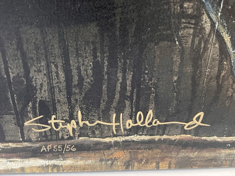 Mickey Mantle New York Yankees Stephen Holland Artist Proof AP #55/56 RARE! 🔥 gallery