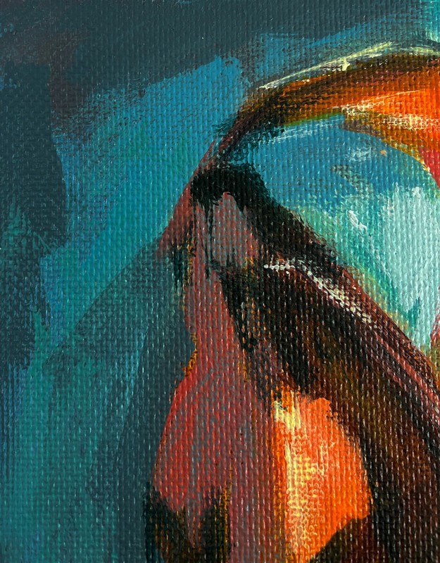Acrylic Painting Water Element M. Patskan Abstract Unframed Original nAAA4914 gallery