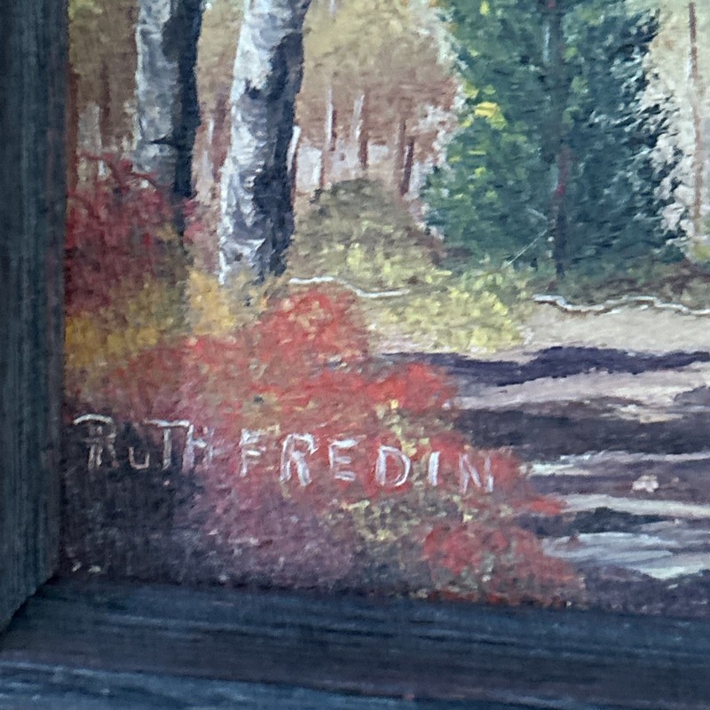 Original Oil 7x9 Inches Ruth Fredin gallery