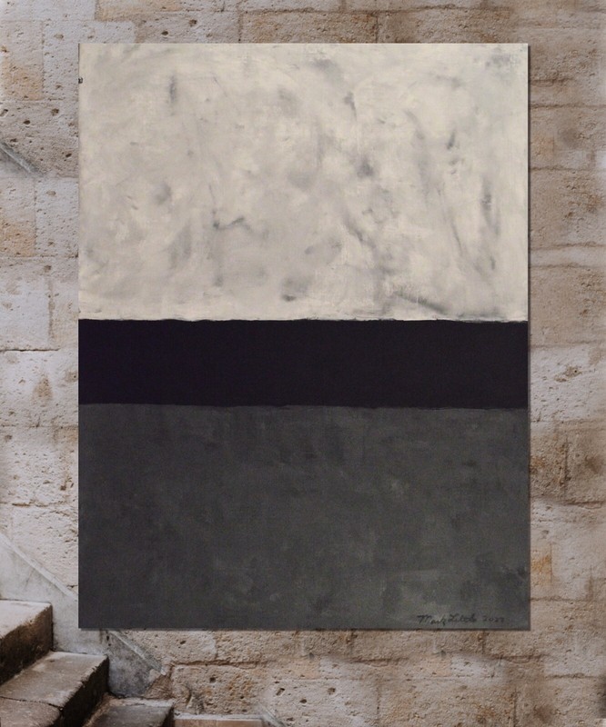 Mark Rothko style￼ Professional canvas￼ Painting81” X 62”(6ft 9in)Abstract Moder gallery