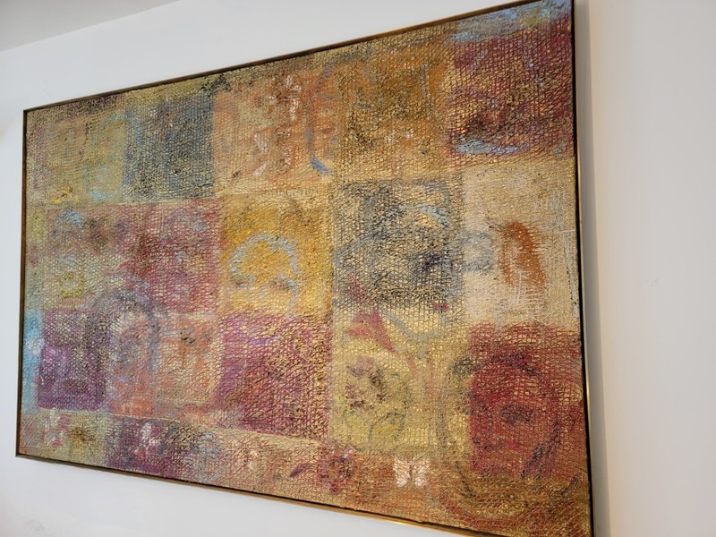 oil on canvas "faces" 44" x 66" gallery
