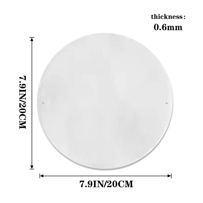 2D Flat Print 1x Vintage Seascape Window Theme Round Aluminum Wall Decor Plaque↗ gallery