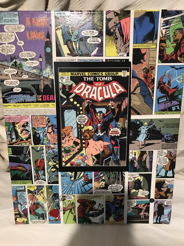 Pippernapple Studios Original 1/1 Dracula #24 Marvel True Believers Blood COA