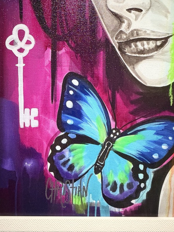 Christian Masot Look At Me Now L/E Giclee With Hand Embellishment gallery