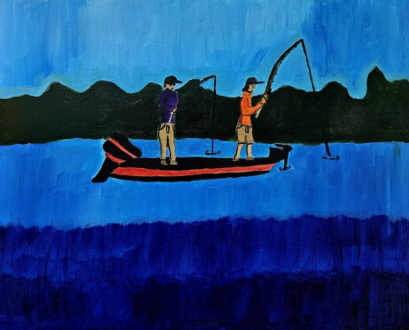 Fishing By Artist Kyle South