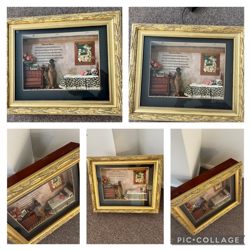 Shadow Box with Maya Angelou Quote