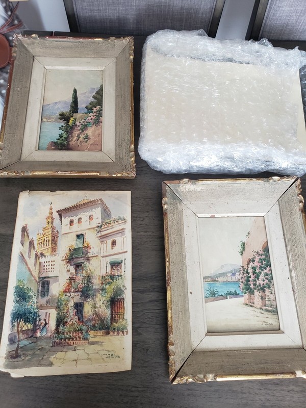 2 Original B. Righetti and 1 Original Maxi Sevilla