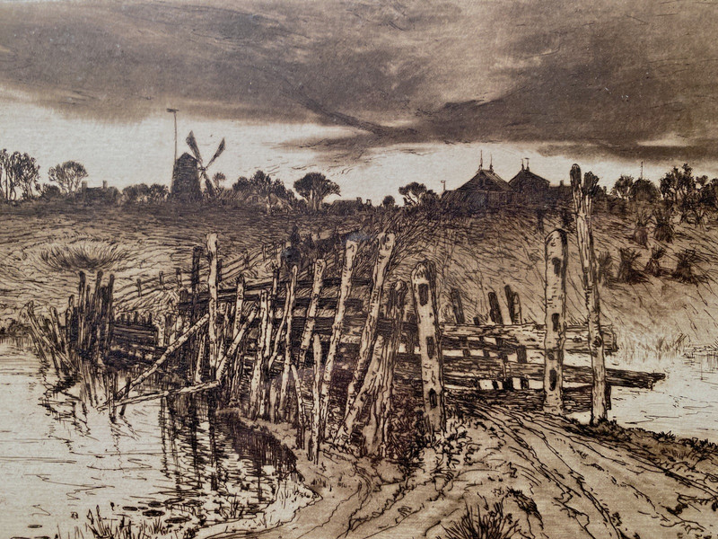 Mary Nimmo Moran - Lush Tone Mezzotint Shows Power Of Pioneering Female Artist! gallery