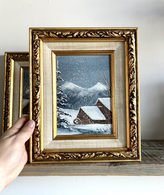 Original Betty Jane Posey SIGNED Framed Painting Landscape Tennessee Artist gallery