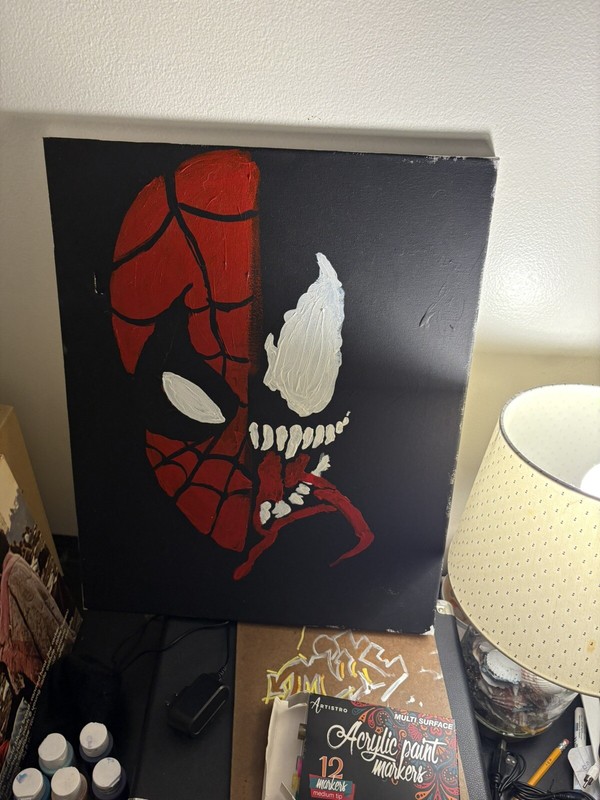 Custom Venom Spider-Man Artwork