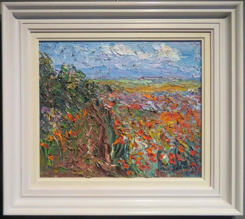 Michael J Strang (1942-2021) St Ives Interest IMPASTO IMPRESSIONIST oil painting