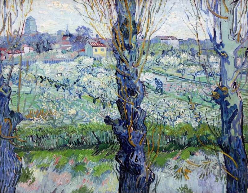 Vincent van Gogh View of Arles Reproduction – Giclee Canvas/Paper/Stretched