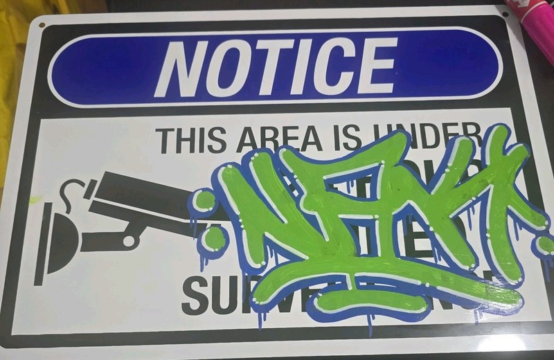 GRAFFITI ART NAK Sign gallery