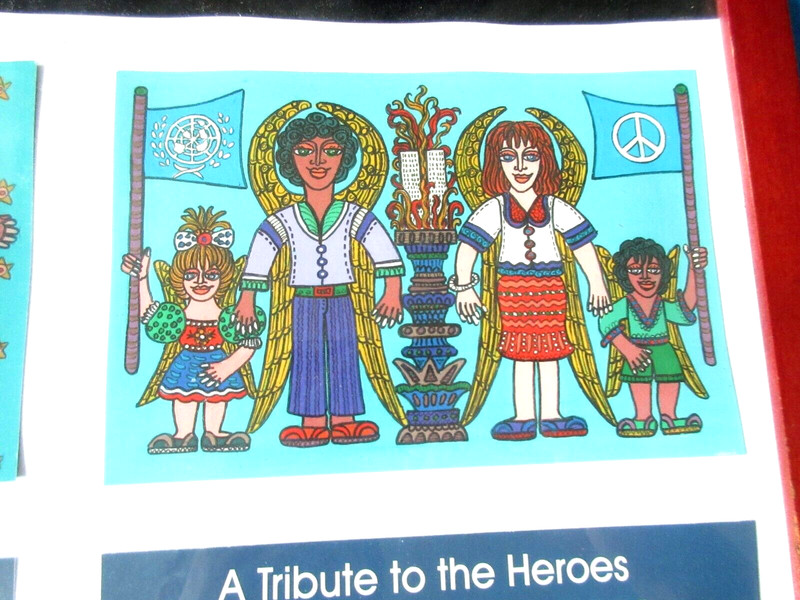 Angelo Romano Vintage Print Cards A Tribute to the Heroes Sept 11th gallery
