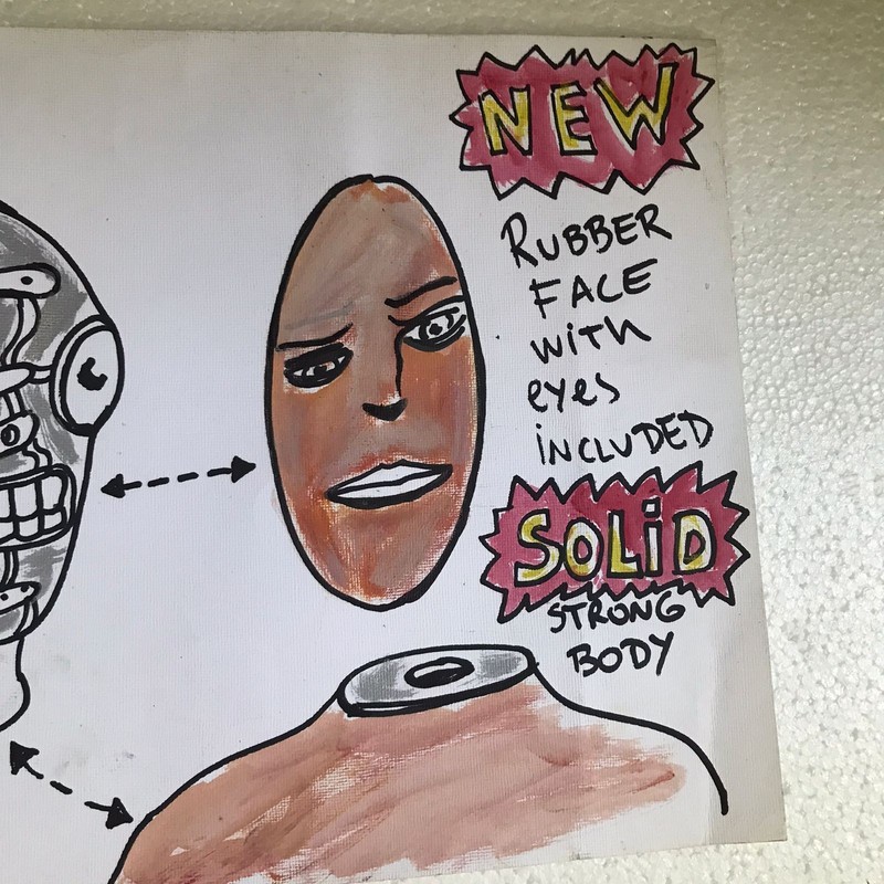 ORIGINAL OUTSIDER ART - Fast Robot Parts - Archive GUGUE Brazil 2013 gallery