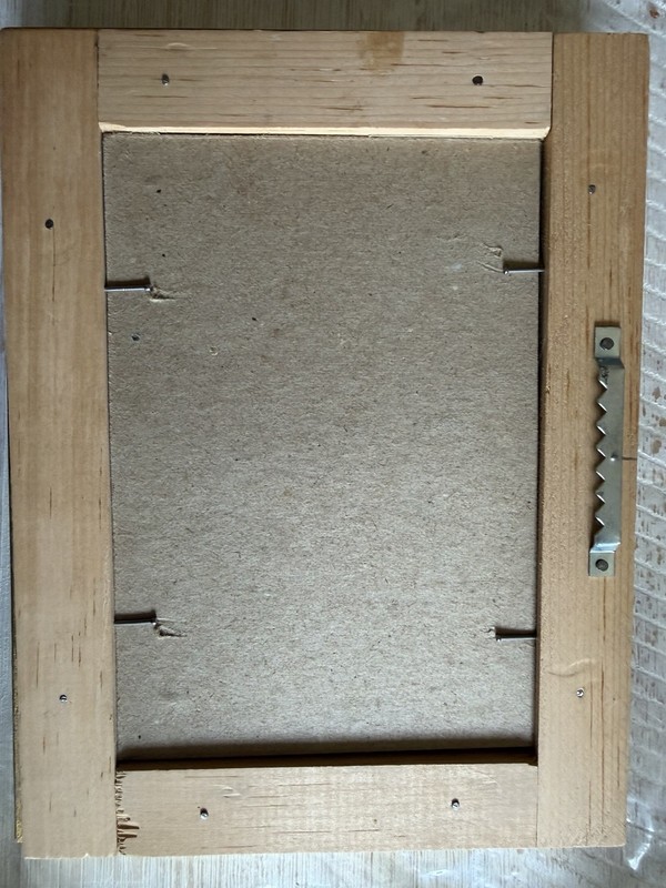 Vintage Reverse Painted Glass Winter Church Scene 3D Art Signed Carrie T Framed gallery